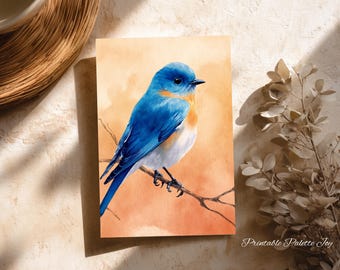 The Bluebirds' Song of Happiness, Little Girl Looking at Birds
