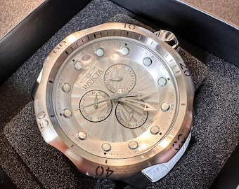 New Invicta Venom Arctic Glacier Men's 52mm Multifunction - Seiko VH68 Smooth Sweep Movement