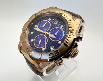 Invicta Elite Pro Diver Swiss Chronograph Watch - Mother of Pearl