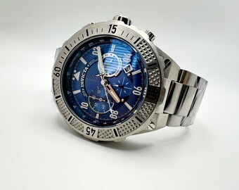 Brand New Invicta Aviator Chronograph Tachymeter Watch - Seiko VD53 Movement