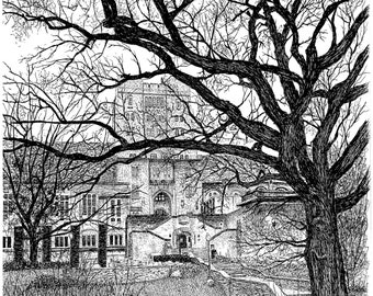 Indiana Memorial Union, Indiana University, Bloomington, Digital Download