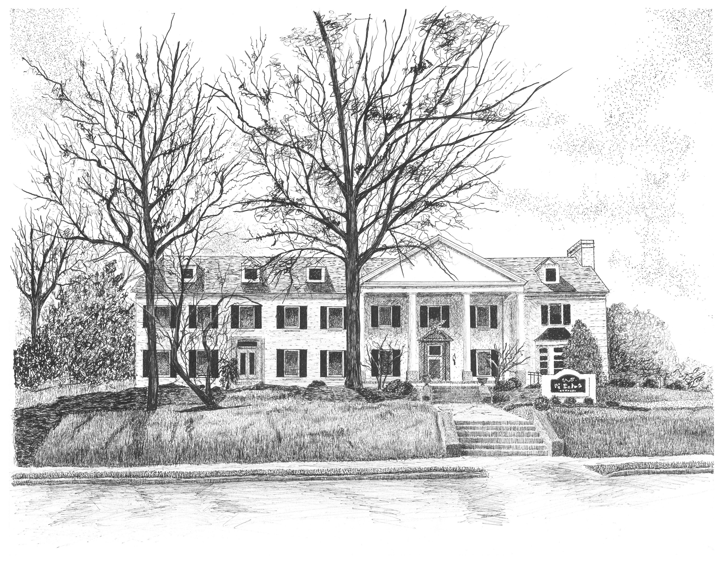 Pi Beta Phi Sorority House, Indiana University, Bloomington, Indiana
