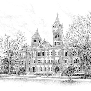 William J. Samford Hall, Auburn University, Auburn, Alabama, Digital Download
