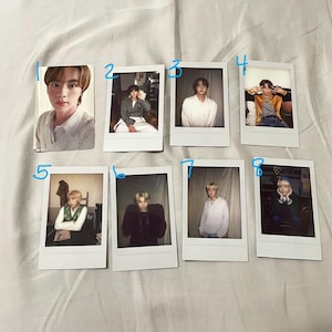 Official BTS 2022 Deco Kit Photocard PC K-pop Bangtan Merch Polaroid Jin Seokjin RM Namjoon J-Hope Hoseok Jungkook Jk
