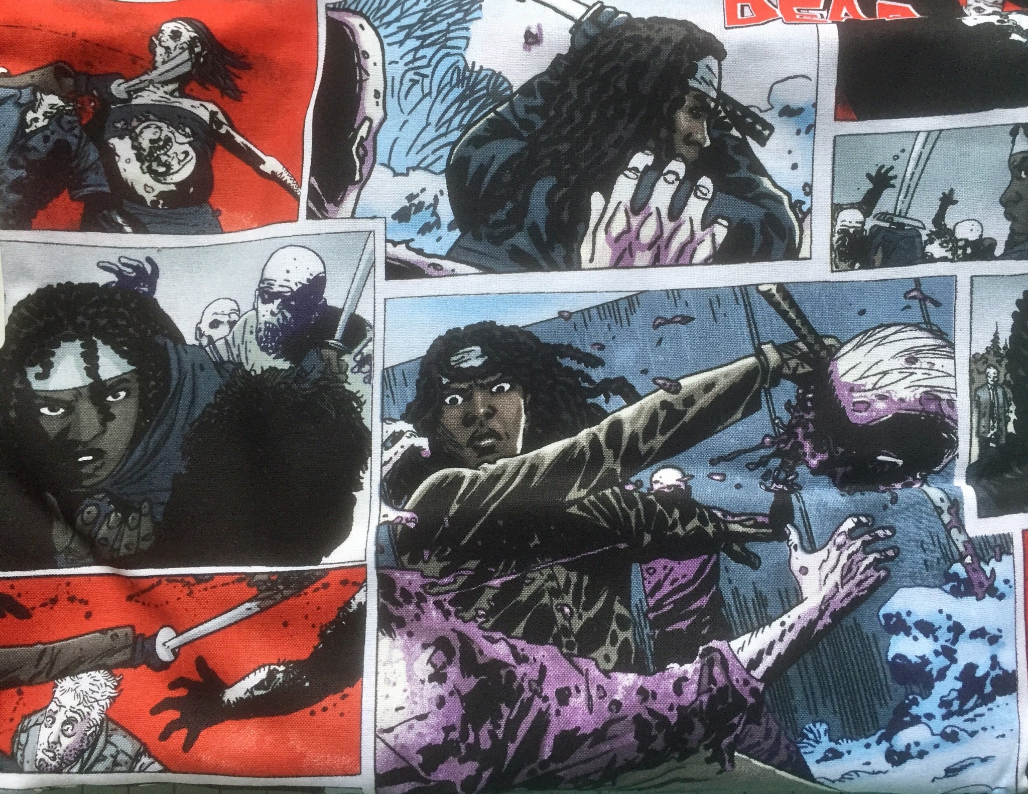 Michonne Comic - Etsy, image size:2048x1582