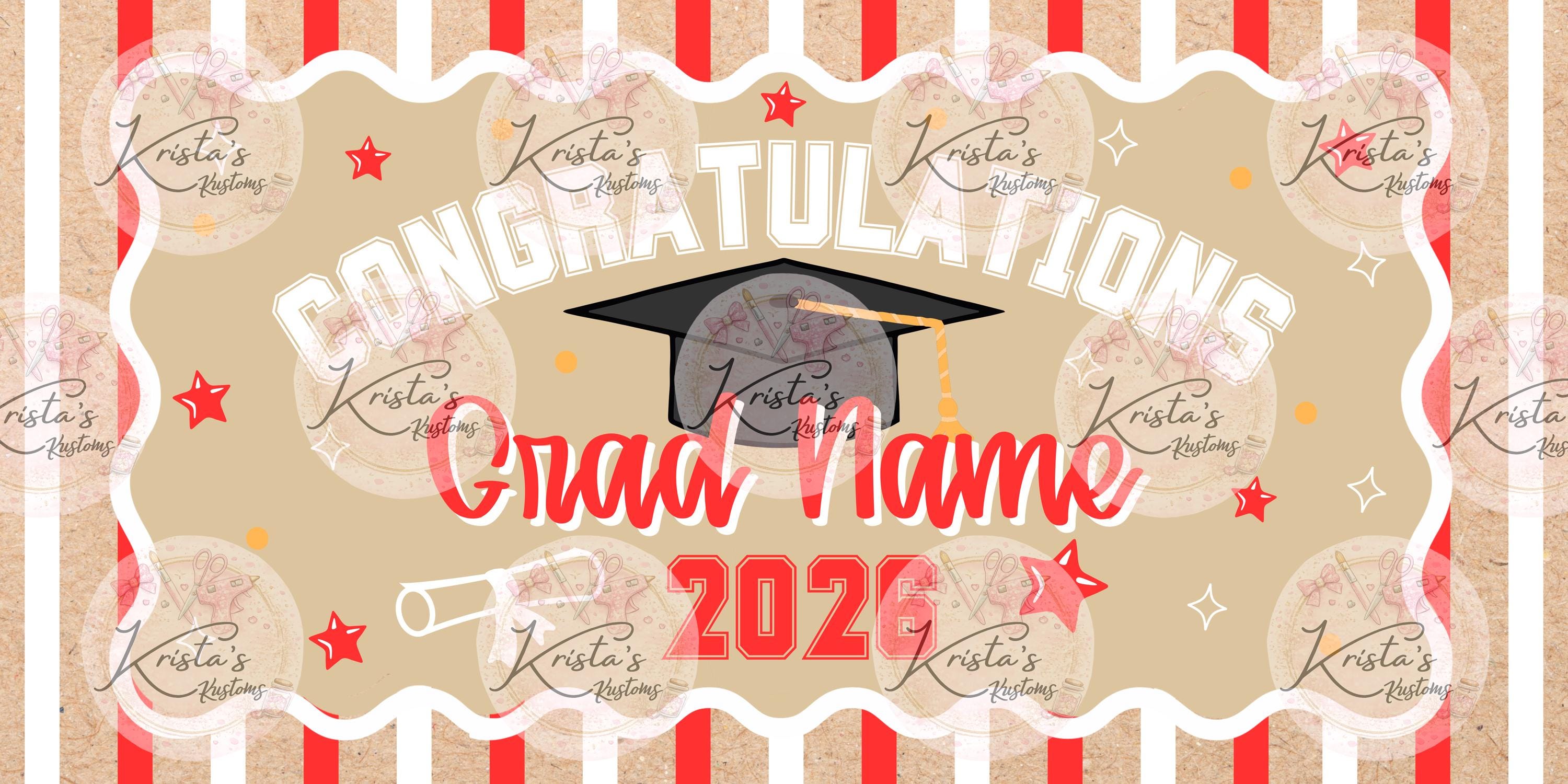 Graduation Banner, Timeline Banner. - Etsy