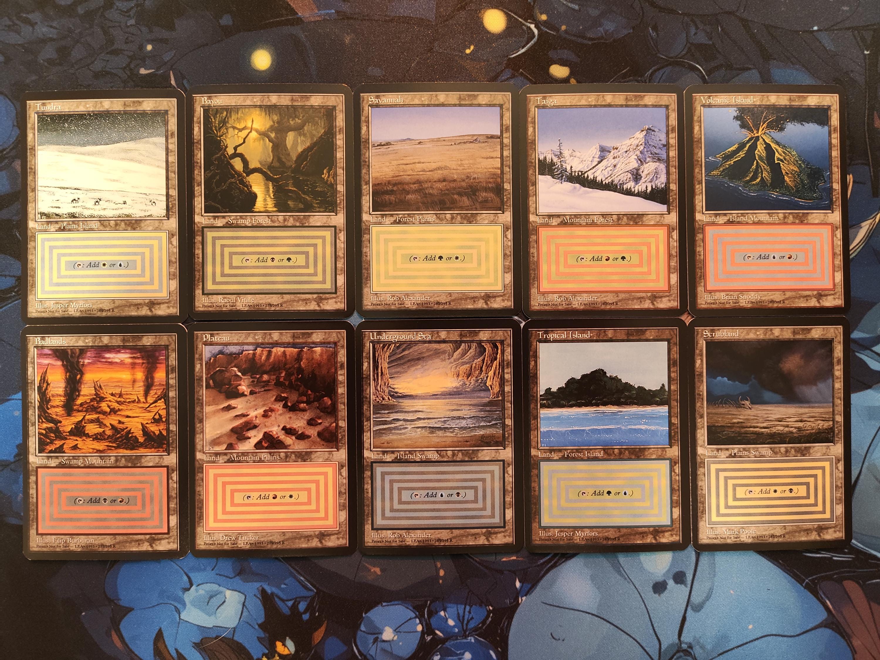 Proxy mtg dual lands - Etsy 日本