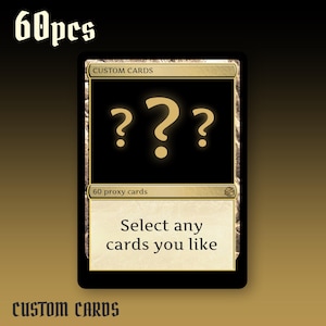 60 cartes de procuration personnalisées