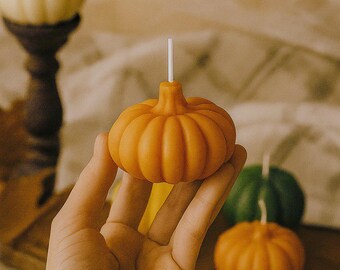 Pumpkin Spice Candle: Handmade Soy Wax, Cozy Autumn Decor