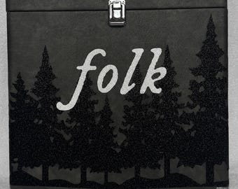 Étui porte-disques vinyle Folk