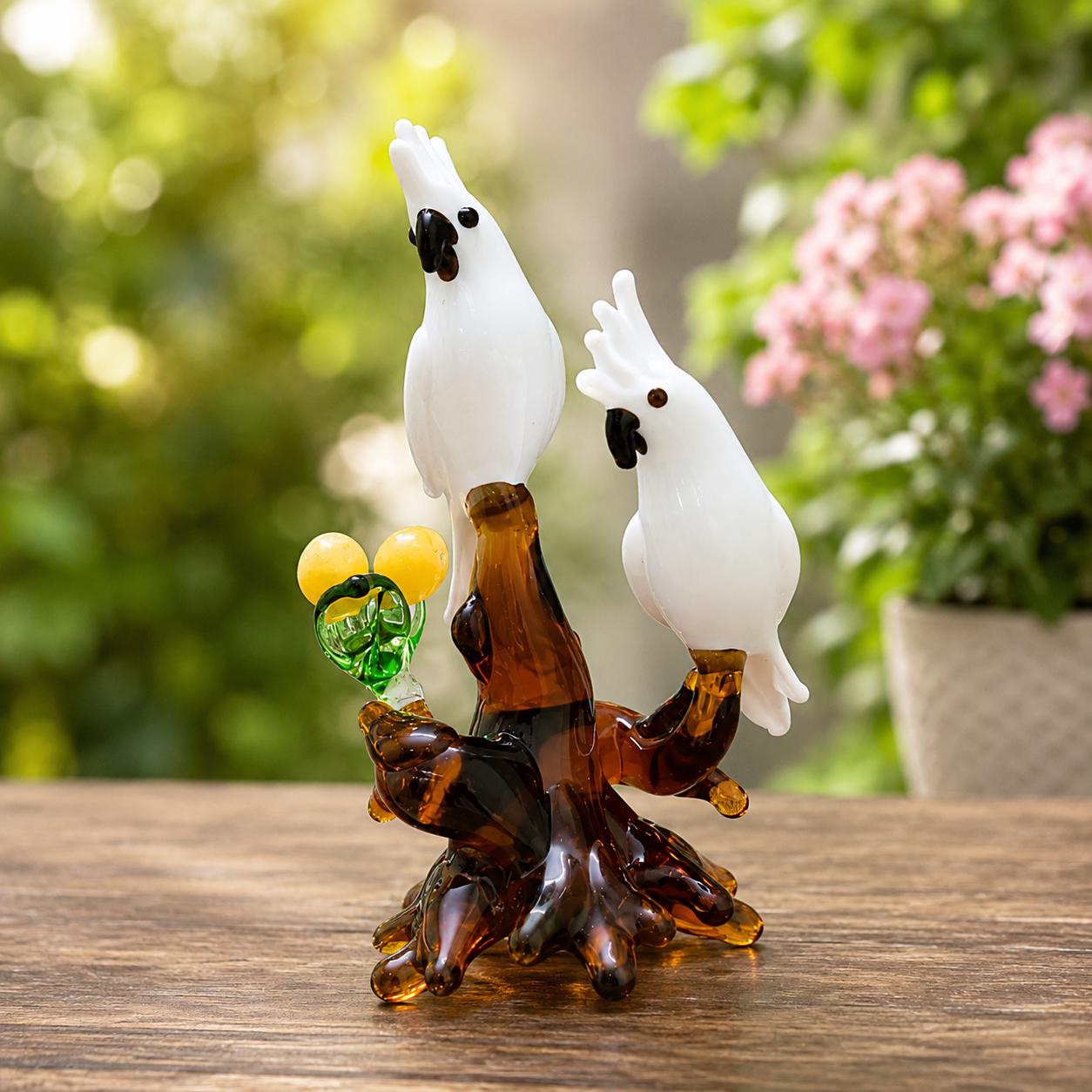 Murano Glass Cockatoo - Etsy