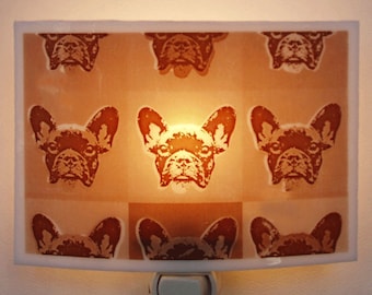 French Bulldog  night light - Pop art style