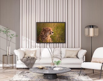 Side Profile of a Cheetah