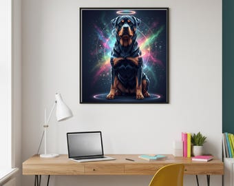 Luxury Dog Art Prints – Modern Pet Portrait Collection