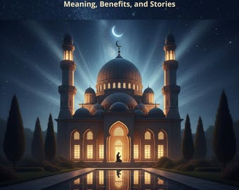 Libro electrónico islámico Tahajjud de 10 páginas con historias, beneficios y reflexiones