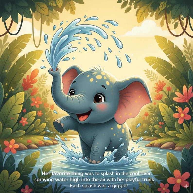 Ellie the Elephant Children's Storybook Ebook: Inspirational Bedtime ...