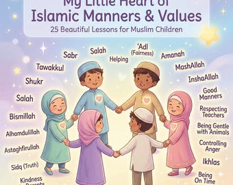 Mi pequeño corazón: 25 divertidas e inspiradoras lecciones sobre modales y valores islámicos para niños