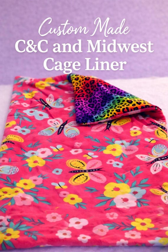 Quality Fleece Bedding for Guinea Pigs, Chinchillas & Small Pets – Washable, Absorbent, Cozy, and Long-Lasting - Custom Measurements