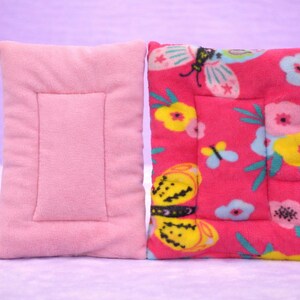 Washable Fleece Bed for Guinea Pigs and Small Pets: Handmade for Cozy Sleep image 2