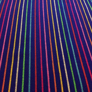 Portabebés mexicano Namaka Royal Purple w rayas arco iris Wrap Portabebés disponible en 5,5 yardas y 4,6 yardas