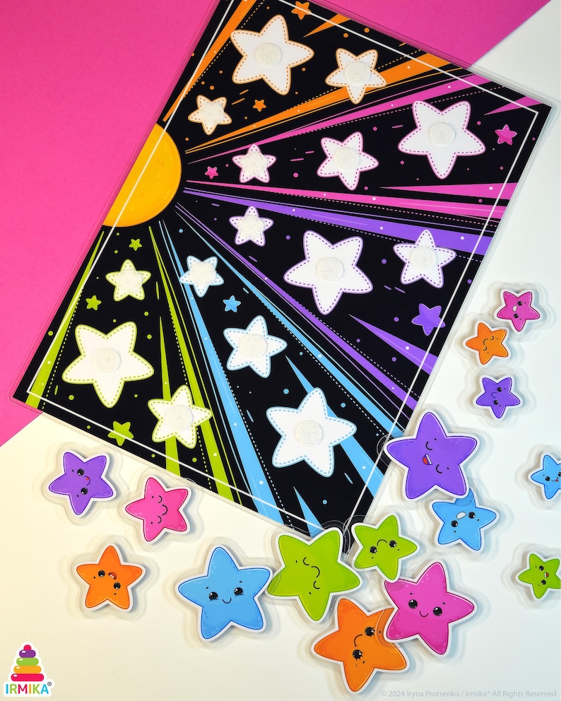 Printable Space Worksheet, Color Matching, Star Worksheet, Activities ...