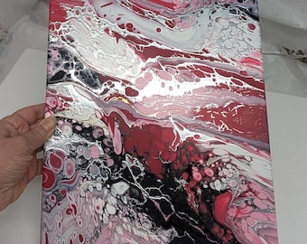 Duality, Fluid Acrylic 11" x 14"