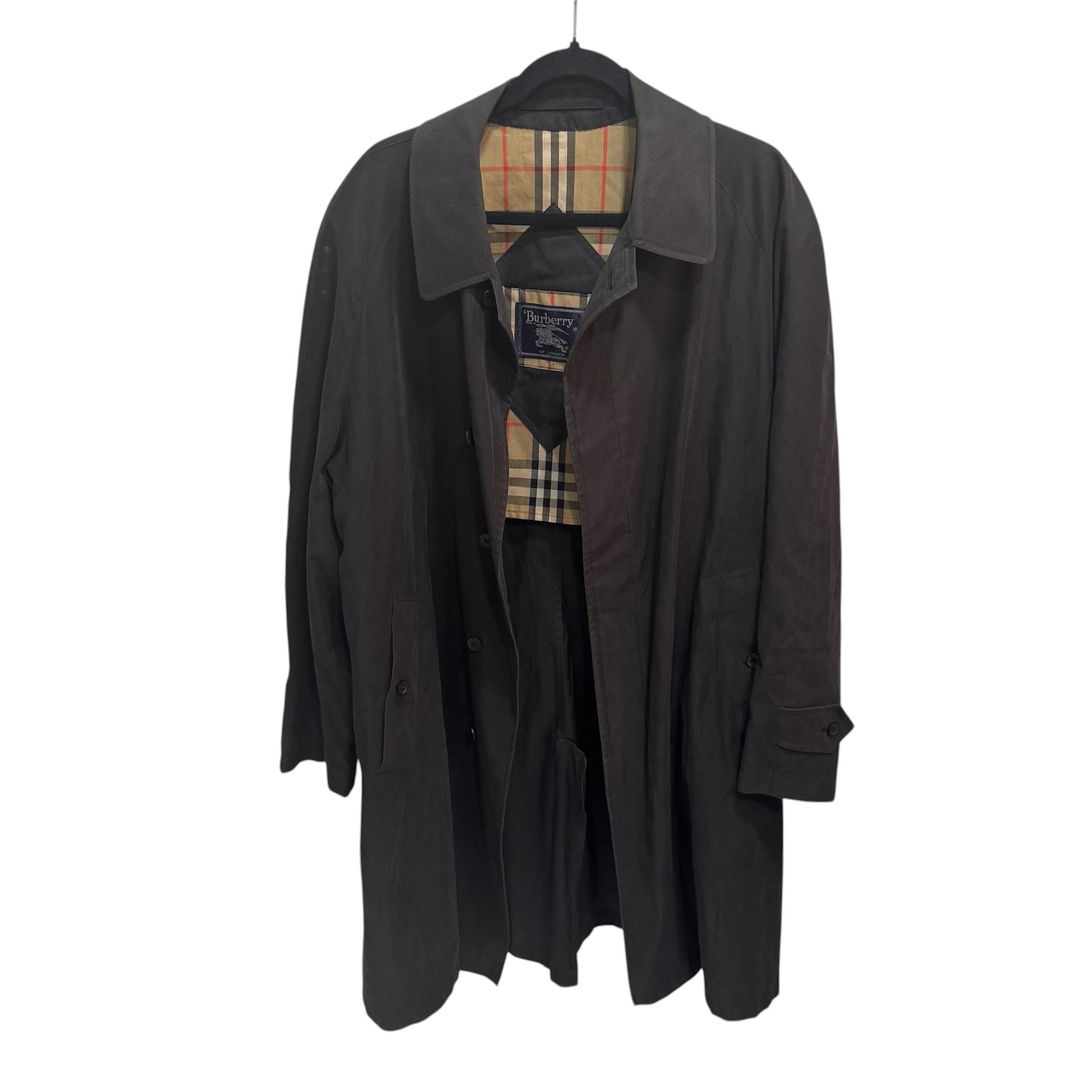 Burberry trench coat black - Etsy 日本