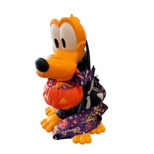 2025 Disney Parks Happy Halloween Pluto Skeleton Sipper Cup Pumpkin NEW