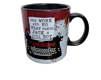 The Shining “All Work And No Play” Mug Silver Buffalo 20oz Coffee Tea