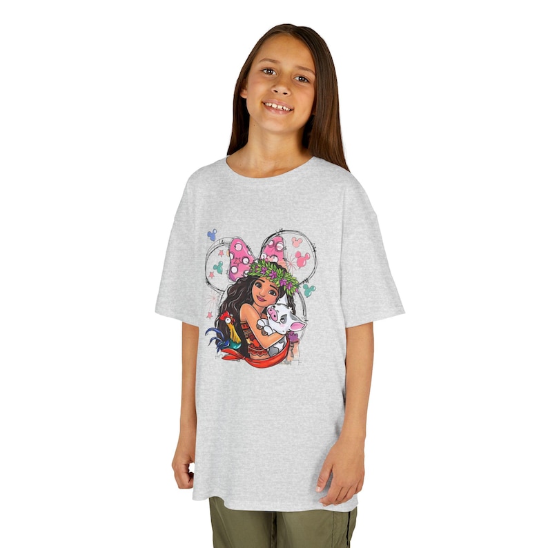 Prinsessan Vaiana och Pua Grafiskt Tryck Kortärmad T-shirt & Sweatshirt bild 15