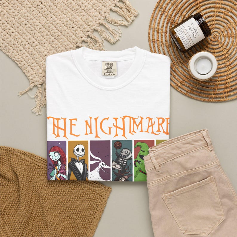 Camiseta y sudadera de Pesadilla antes de Navidad — Camiseta con estampado navideño de Jack Skellington imagen 1