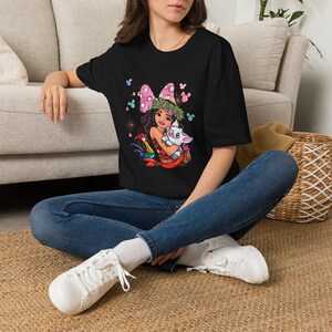 Prinsessan Vaiana och Pua Grafiskt Tryck Kortärmad T-shirt & Sweatshirt bild 2
