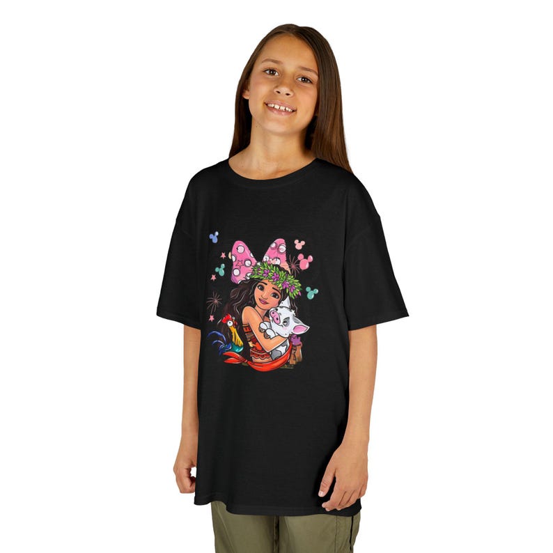 Prinsessan Vaiana och Pua Grafiskt Tryck Kortärmad T-shirt & Sweatshirt bild 16