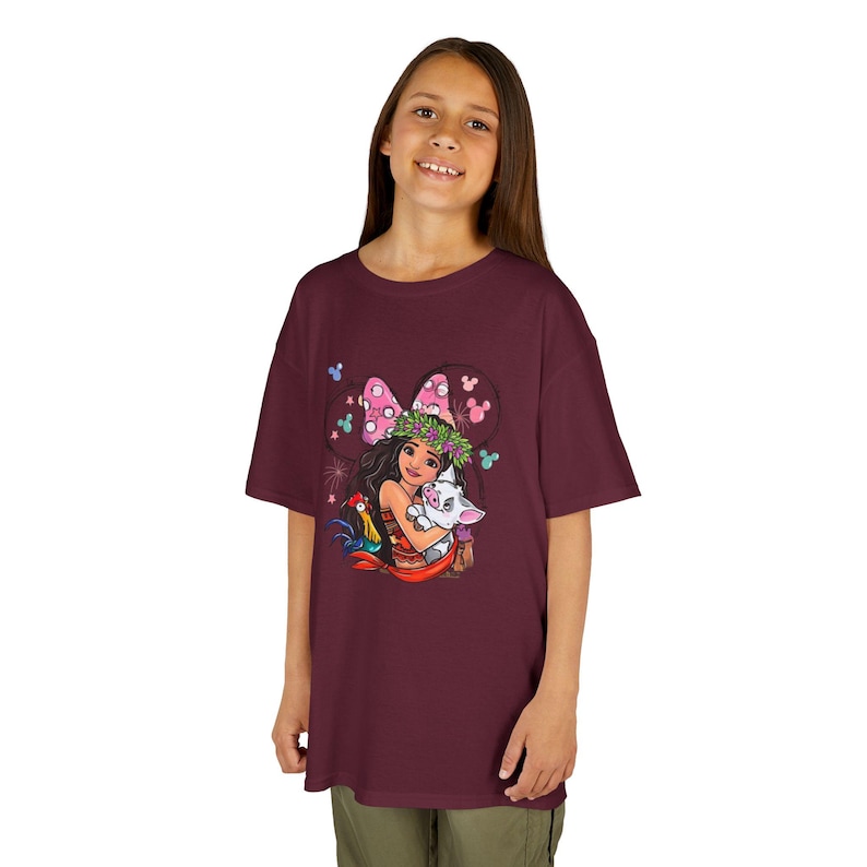 Prinsessan Vaiana och Pua Grafiskt Tryck Kortärmad T-shirt & Sweatshirt bild 17