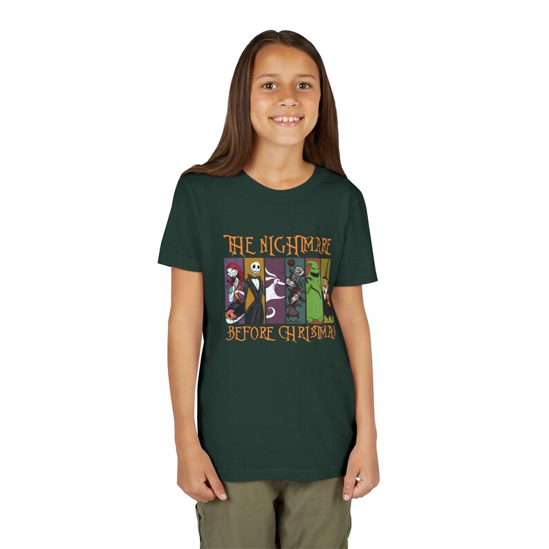 Camiseta y sudadera de Pesadilla antes de Navidad — Camiseta con estampado navideño de Jack Skellington imagen 19
