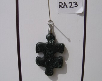 RA23 Puzzle Piece Rock Pendant