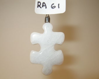 SOLD RA61 Puzzle Piece Rock Pendant
