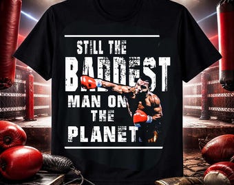 Camiseta "O Homem Mais Mau" do Iron Mike, lenda da academia de boxe do Brooklyn, ainda o mais mau, Tyson