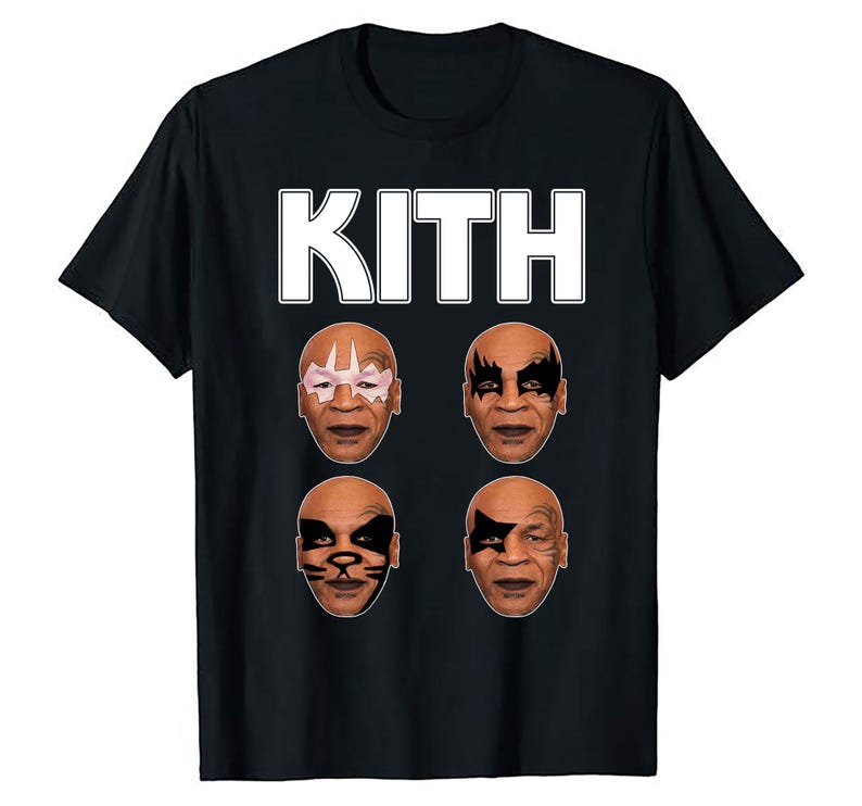 KITH Funny Iron Mike Brookly Boxing Gym Legend Still The Baddest Tyson T-Shirt image 3