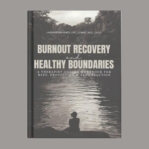 Burnout Recovery Workbook | Healthy Boundaries Workbook for Stress Relief, Self Care, Emotional Wellness & Rest Guide PDF