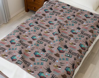 Dream Stalker Personalized Blanket - Custom Name Horror Throw Inspired by Night Terrors