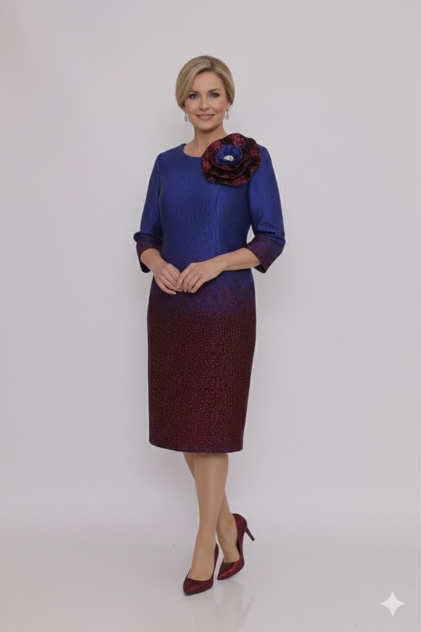 two piece ball dress Navy A-line Mock Two-Piece Beading Long Prom for $181.99 – The Colour:Sky Blue Italian Salad Dressing Recipe fashionstyle