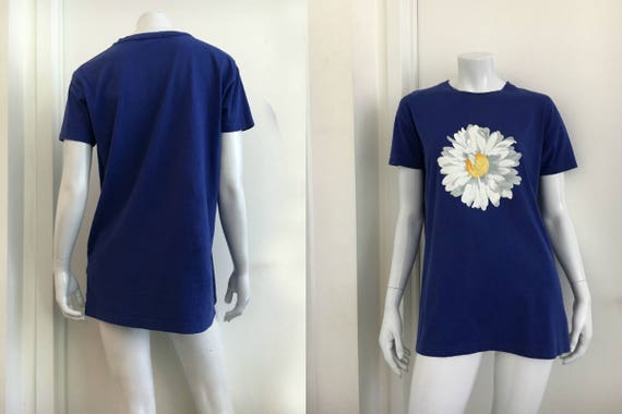90s Daisy T-shirt Vintage Daisy T-shirt 90s Flowe… - image 4