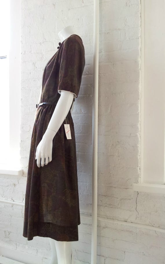 1960s Day Dress L'Aiglon Dress NOS Vintage Floral… - image 3