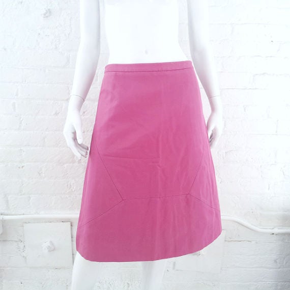 Vintage 90s Y2k Rose Print Skirt