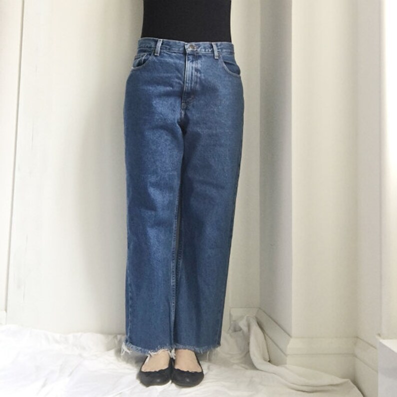 wide leg 90s jeans