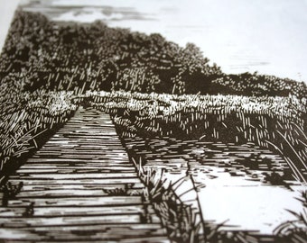 Where will your path take you? II-Hand Printed, Limited Edition