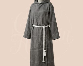 Adult Medieval Friar Costume Robe (medieval Friar/ Monk /renaissance ...
