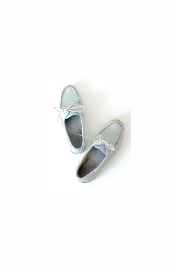 light blue sperrys