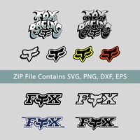 Pack Bundle Fox Logo Png, Svg, Pdf - Etsy